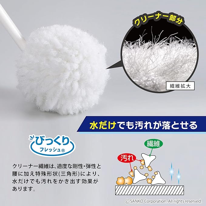 Surprised toilet cleaner with case (japan import) (Medium)