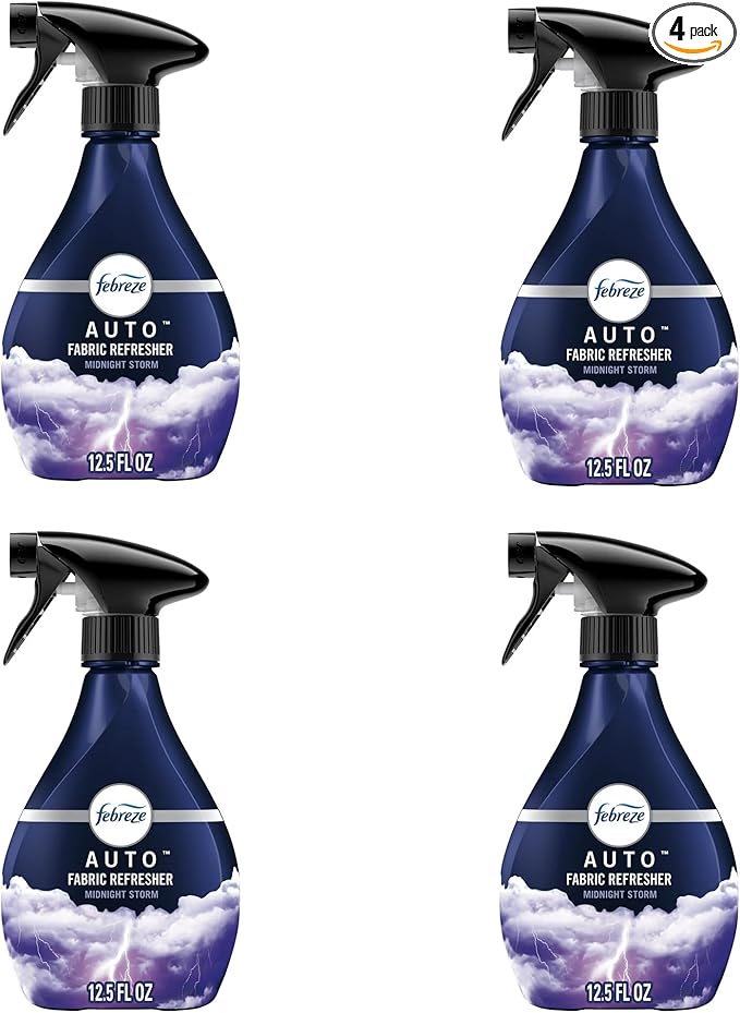 Febreze Fabric 12.5oz. Trigger Spray Midnight Storm (Pack of 4)