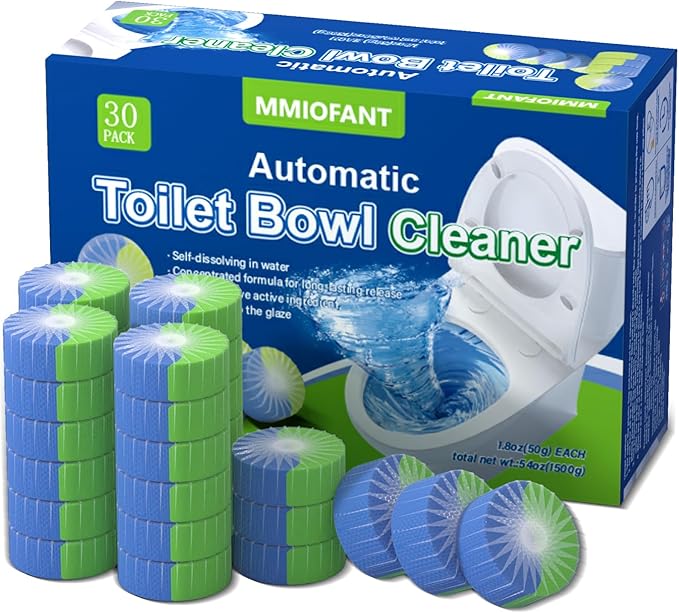 Automatic Toilet Bowl Cleaner TabletsToilet Cleaner Tablets For TankBathroom Cleaner For Tank