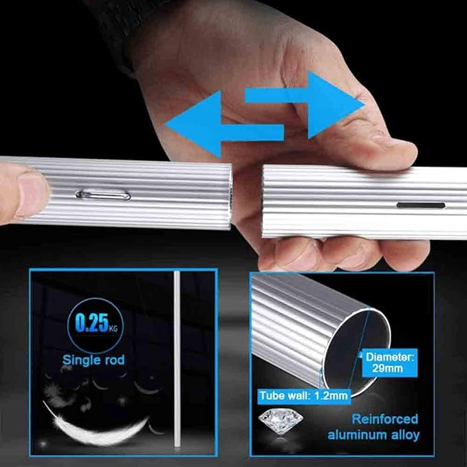 Window Cleaning Pole 3-12m Extendable Window Cleaning KitWindow Cleaning Pole with 20m Water Supply Hose30cm/50cm Brush HeadRoof Cleaning Tools