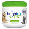 BRIGHT Air 900258 Pet Odor Eliminator Cool Citrus 14 oz Jar 14 fl. oz. 4.5 Height 7.75 Width (Pack of 6)