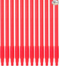 SPARTA Fiberglass Broomstick Replacement Broom Handle with Acme Threaded Tip for Industrial Cleaning Tools Fiberglass 60 Inches Red (Pack of 12)