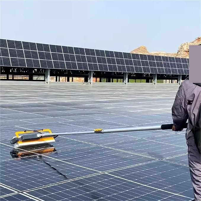 Solar Panel Cleaning Brush Solar Panel Cleaning Brush With 3.5m Telescopic PoleWater Fed Pole