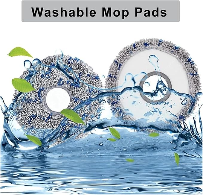 Mop Cloth Compatible for Ecovacs T10 Turbo/Deebot X1 / Omni / X1 Turbo Vacuum Cleaner Replacement
