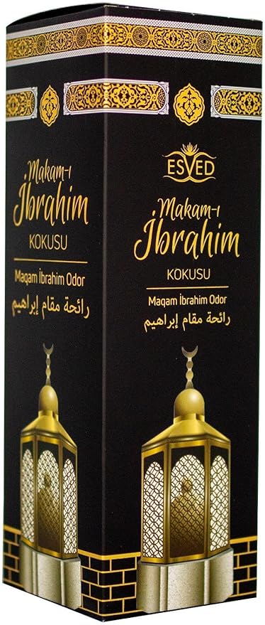 Room Spray Makamı İbrahim Scent 400ml Air Freshener Long Lasting Fragrance for Home Office Prayer Room - One Size