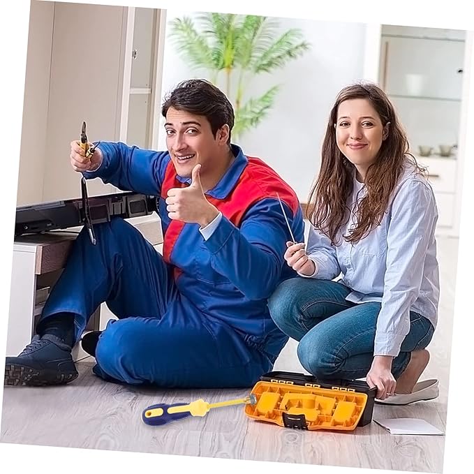 jojofuny 2pcs Professional Grout Removal Tool Caulking Remover Grout Cleaner Scraper Tile Joint Cleaner