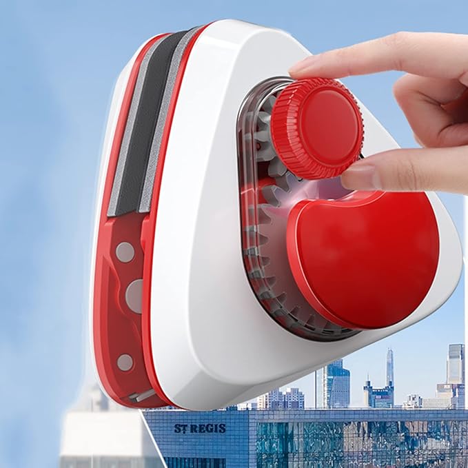 Magnetic Window Cleaner Double Side Magnetic Window Cleaner Adjustable Magnetic Brush Glass Wiper for High Window 5-26Mm