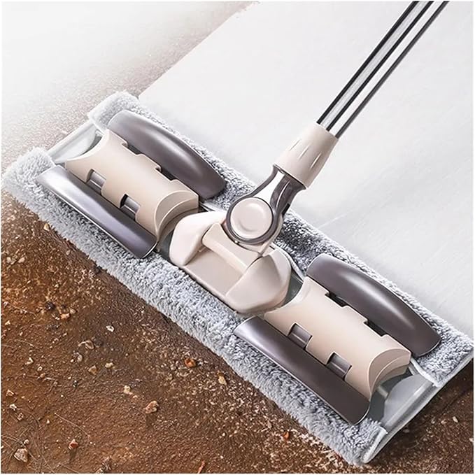 Extended Rectangular Household Mop Floor Tiles Cleaning 360 Rotation Magic Dusting Microfiber Pad Lazy Tool 150cm