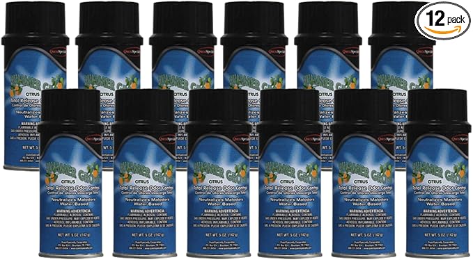 Quest 3211 SUMMER GROVE Water-Based Total Release Odor Eliminator (Citrus) (Case of 12)