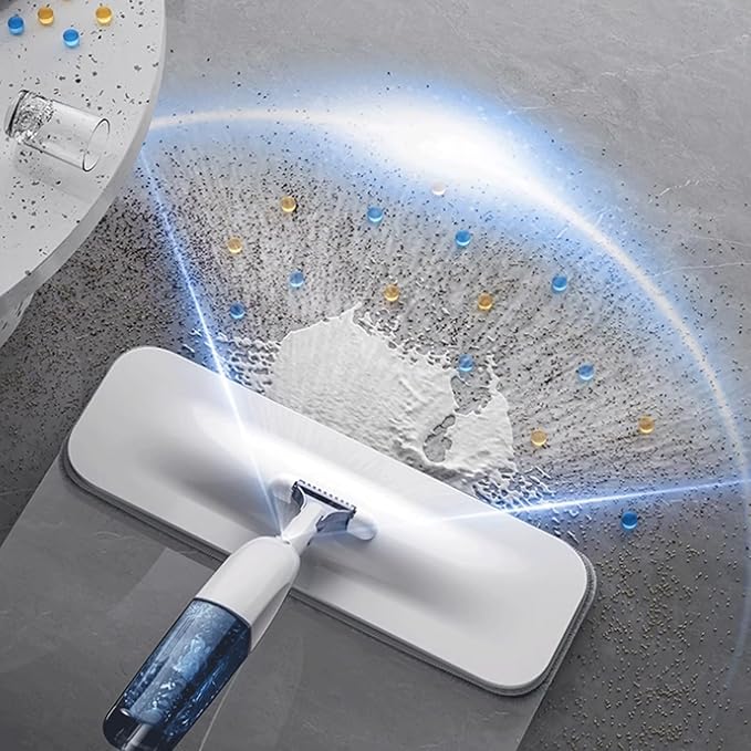Mopping Floor Spray Wet Mops for Floors Microfiber Dust Dry Mop with 2 Microfiber Washable Pads Hard Wood Floor Mop for Commercial Home Cleaning mop