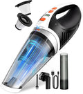 BRL Handheld Vacuum Cordless Brushless Car Vacuum Cleaner with 12000PA Powerful Suction 2 Suction Modes Mini Hand Vacuum Dry &amp Wet Portable Vacuum for Car Pet Hair Home Office Keyboards