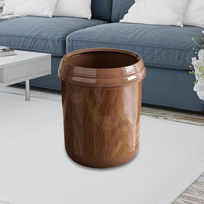 Yajuyi Trash Can Wastebasket Trash Bin Garbage Container for Bathroom Living Room L