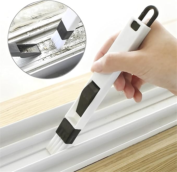 9 Pack Groove Cleaner Brush Set Multipurpose Hand-held Cleaning Brush Deep Cleaning Reusable Tile Joint Scrub Brush
