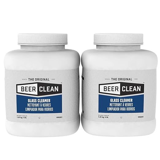 Diversey - 990201 Beer Clean Glass Cleaner (4-Pound 2-Pack)