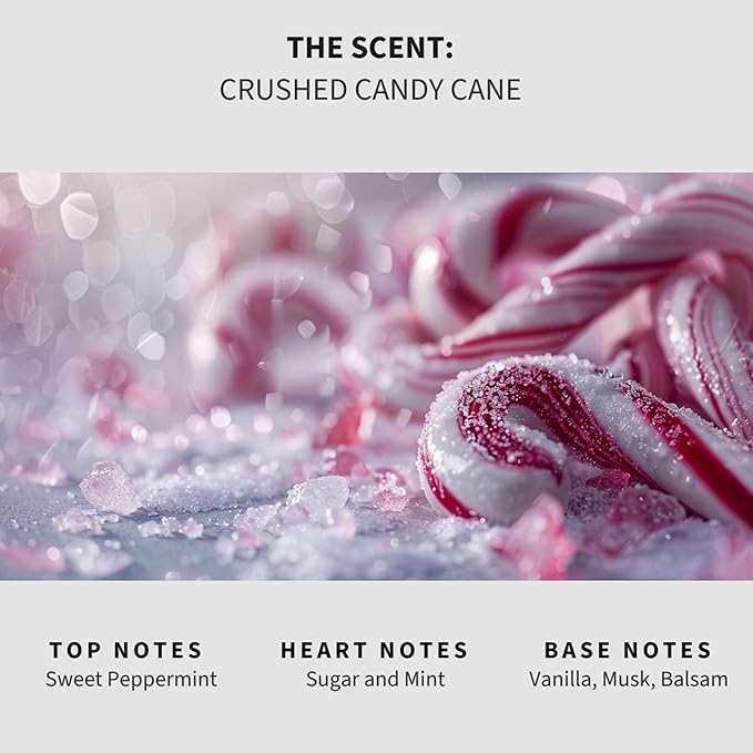 Lapew Crushed Candy Cane Scented Mop Soap - Luxury Floor Cleaner Concentrate for Mopping Tile Laminate Vinyl &amp Hardwood | Streak-Free Low-Foam | 36 oz