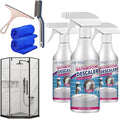 Bathroom Descaler Foam Cleaner 2025 New Bathroom Descaler Cleaner Stubborn Stains Cleaner Limescale Cleaner All Purpose Rinse Free Cleaning Spray for Bathtub Sink Toilet Tiles (3Pcs)