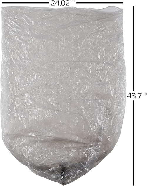 18 Gallon Large Kitchen Trash Bag Gray Garbage Bag 100 Counts