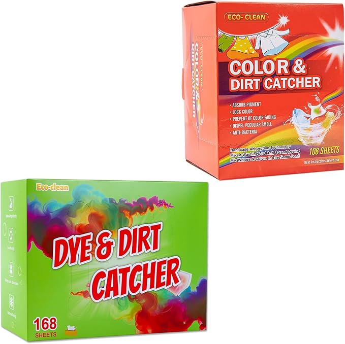 Color Absorber Sheets for Laundry Dye Catcher Sheets to Prevent Clothes From Smearing