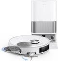 DREAME L40s Ultra Robot Vacuum and Mop 19000Pa Suction Auto-Empty Mop Self-Cleaning 100% Detangling DuoBrush Extending Mops and Side Brush 1.57in Obstacle Clearing App &amp Voice Control (Whi
