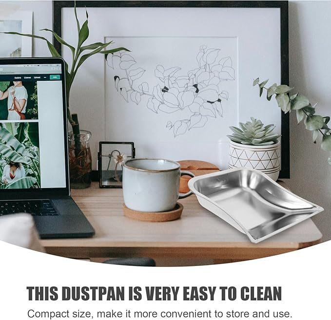 Handheld Dustpan Mini Desktop Cleaning Shovel Portable Small Garbage Scoop for Kitchen Office Home Use
