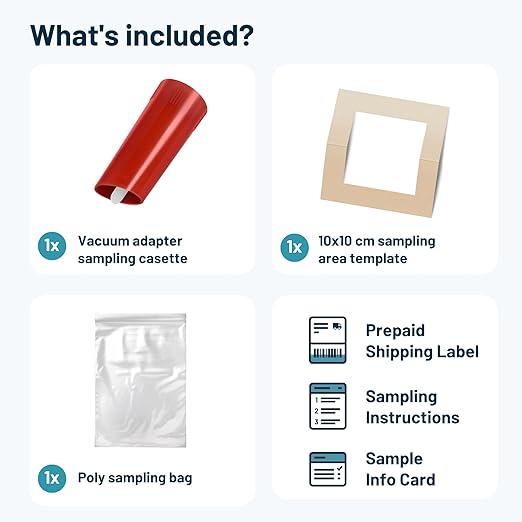 Mold Dust Surface Test by SimpleLab | Mold Test Kit for Home &amp Office | Tests for 36 Types of Mold Fungi Mildew | Air Mold Test Kit and Home Mold Test kit for Home | Indoor Surfaces