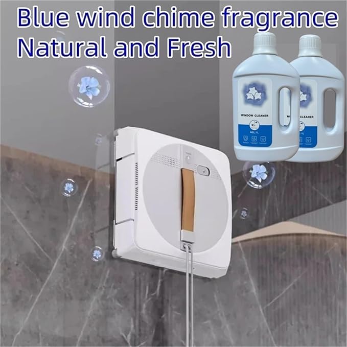 Window Cleaning Solution Compatible With ECOVACS Winbot W2SPRO/W1S/W960/W880/W836/W855/W835/W860/W850/W1PRO/W1/W2/W920 Glass Cleaner Accessories(1000MLX5)
