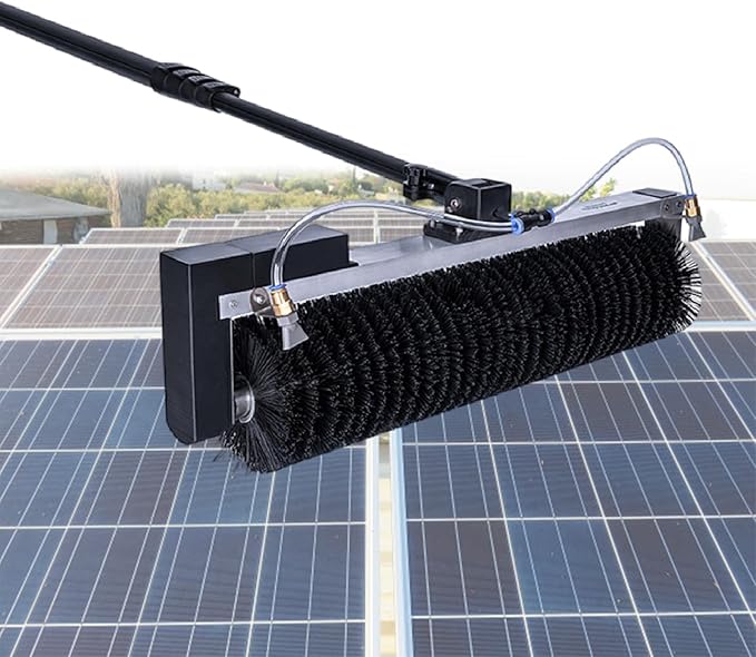 Window Solar Panel Cleaning Kit 3.5/5.5/7.5m Length Window Washing Cleaner Equipment Outdoor Window Glass Water Brush Cleaner Tool3.5M