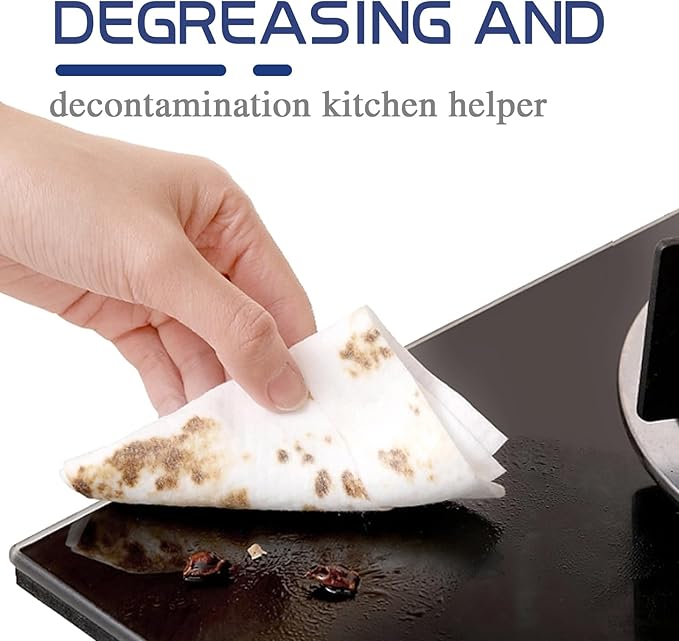 Kitchen Degreaser Cleaning Powder - Removes Grease Rust &amp Odors For Spotless Appliances(3PCS)