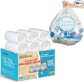 4-6 Gallon Trash Bags 300 Count Bulk Clear Plastic Recycling Bags Multi-purpose Garbage Bags for Business Home Bathroom Kitchen Commercial and Industrial