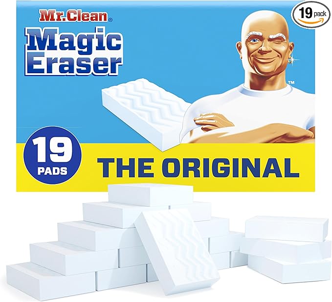Mr. Clean Original Magic Eraser Cleaning Pads with Durafoam 19 Count