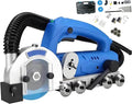 1200w Household Electric Tile Gaps Crevice Cleaning Machine Slotting Tool 9000r/Min Tile Joint Cleaner Tile Joint Cleaning Machine Duty Floor Cleaner A