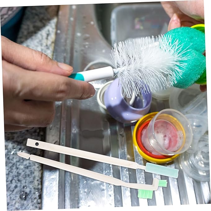 DECHOUS 54pcs Crevice Cleaning Brush for Window Door Track Household Use Small Space Scrubbing Tool for Kitchen Bathroom and More