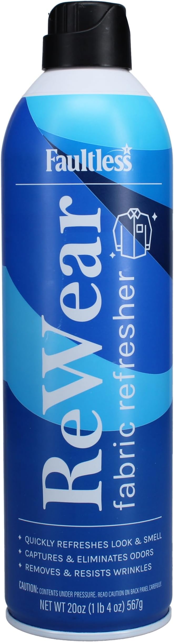 ReWear Fabric Refresher Multipack (12-Pack) - Full-Size 20 oz. Bottles for Wrinkle &amp Odor Removal Quick-Drying Fabric Care