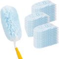 40 Count Duster Refills for Swiffer Duster Handle360° Heavy Duty Duster Refills Disposable Microfiber Duster for Dusting Furniture Blinds Ceiling Fans Walls (40 Count Refills&amp 2 Handle)