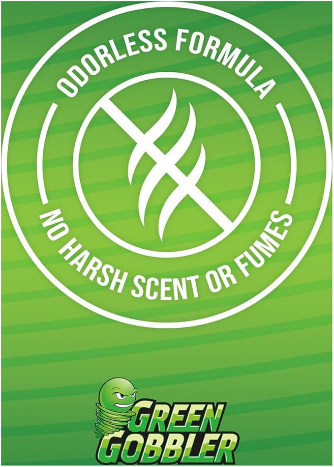 Green Gobbler Ultimate Main Drain Opener | Drain cleaner Hair Clog Remover | Works On Main Lines Sinks Tubs Toilets Showers Kitchen Sinks | 64 fl. oz.