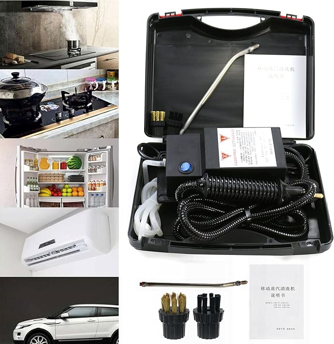 Commercial Steam Cleaners AC 110V High Pressure Steam Cleaner Machine Handheld Household Mobile Home Cleaning Machine