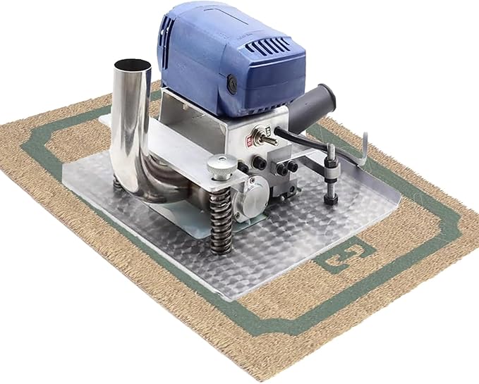 Carpet Shearing Machine Handheld Electric Trimmer with Depth Adjustable Blade 15000rpm Efficient for Carpet Weaving &amp Cut Pile