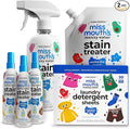 Miss Mouth's Messy Eater Stain Treater Ultimate Laundry Bundle with Stain Treater and Detergent Sheets