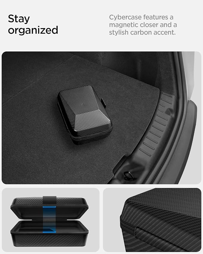 Spigen Car Interior Seat Cleaner &amp Stain Remover [Safe &amp Eco-Friendly Solution] Kit with CyberCase &amp Double-Sided Microfiber Towel Accessories for Tesla White/Black Leather Seats Dashboar
