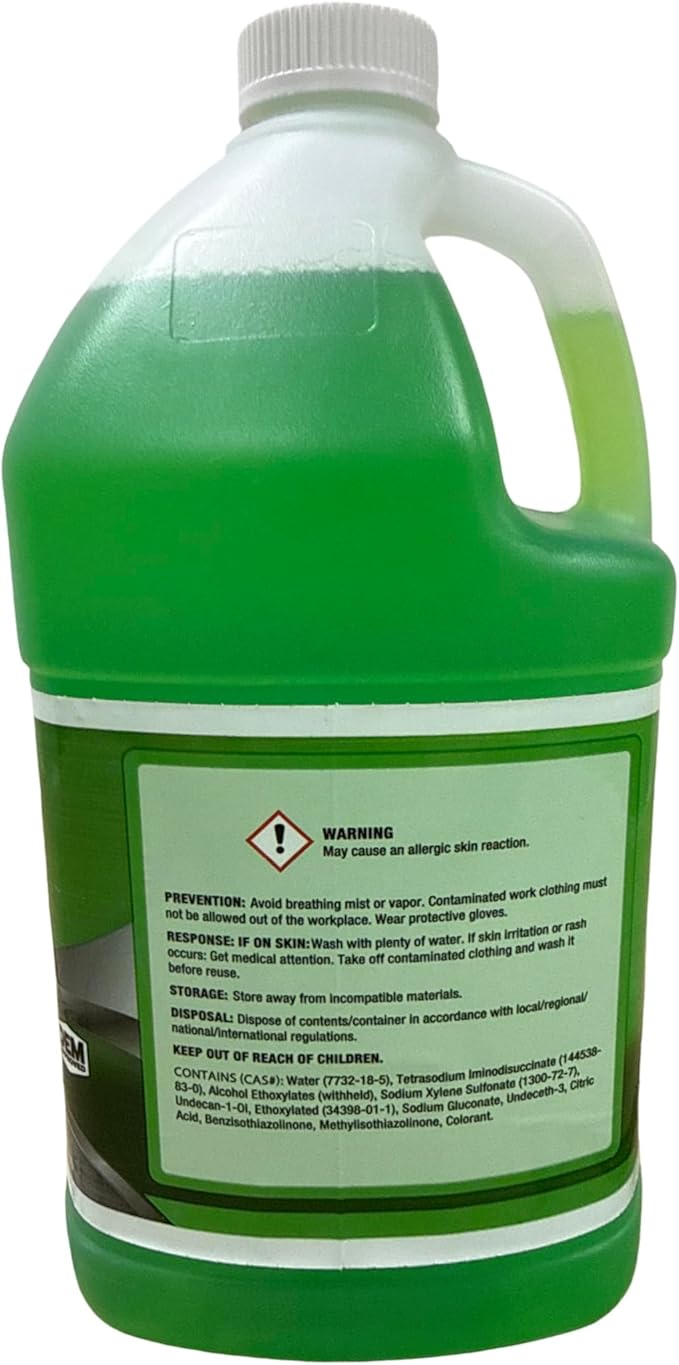 Nu-Calgon 4168-08 Evap Pow’r-C No-Rinse Evaporator Coil Cleaner – 1 Gallon Concentrate Metal-Safe Alkaline Indoor HVAC Coil Cleaner NSF A1/K4 Registered