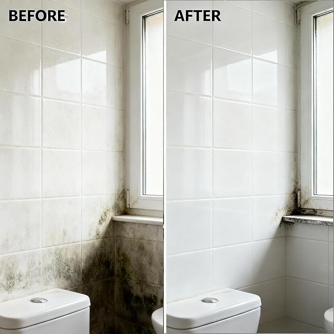 Highly Effective Removal Spray Wall Cleaner for Painted Walls Multi-Surface Cleaning Solution Dust and Stain Remover for Wood Tile Fabric Bathrooms Kitchens (2Pcs)