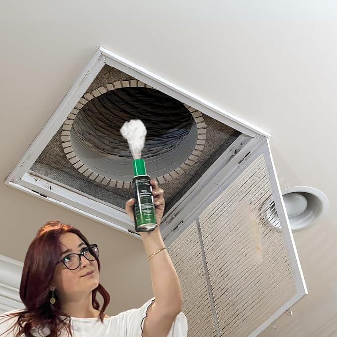 Air Freshener for HVAC Systems Commercial Residential &amp Cars| Made with Thyme extract natural Plant based | Now available in a Concentrated Formula for maximum effectiveness (Pack 4)