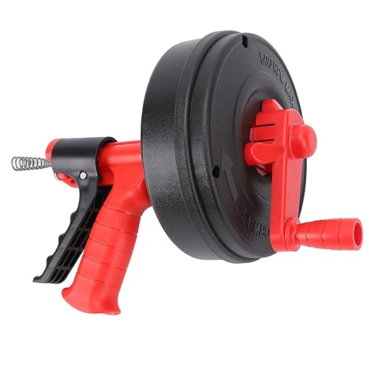Drain Snake 65 Manganese Steel Spring Versatile Drain Clog Remover for Bathtubs (5m Spring) (7.5m Spring)