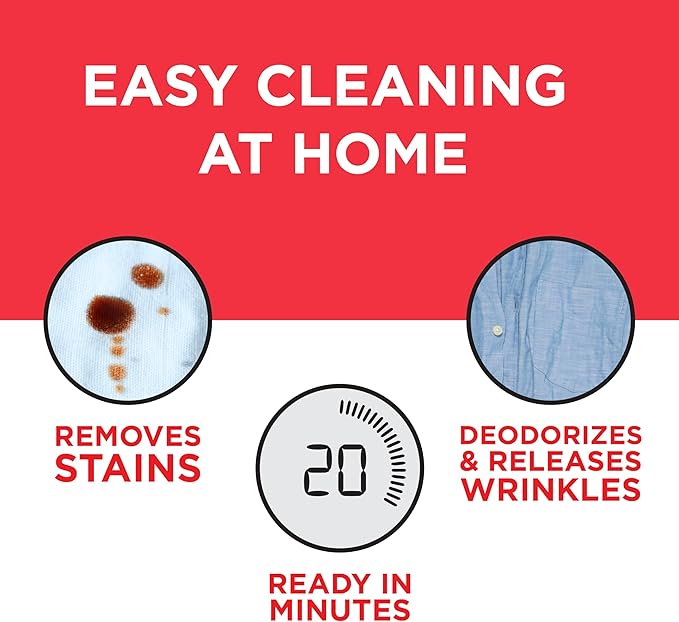 dryel At-Home Dry Cleaner Refill New and Improved Gentle Laundry Care for Special Fabrics and Dry-Clean-Only Clothes 12 Loads with On-the-Go Stain Remover