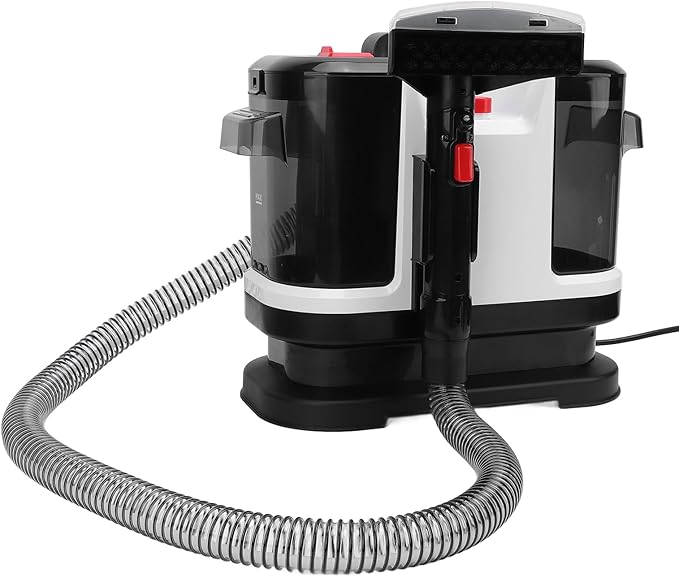 Carpet Cleaner Machine ABS 14KpaPowerful Suction Deep Carpet Cleaner Machine for Area Rugs Pet Room 6.5m Working Range 500W