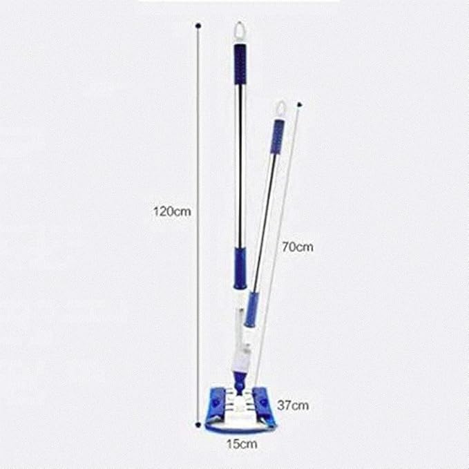 Mop- Professional Microfiber Hardwood Floor Mop Flat Mops withPieces Reusable Washable Pads for Home and Office Wet or Dry Floor Cleaning