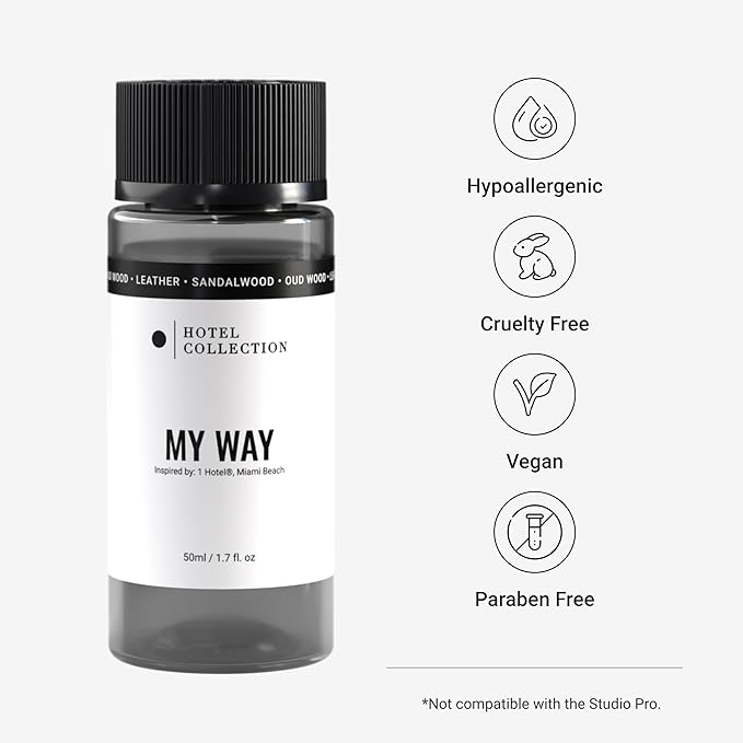 Hotel Collection Diffuser Oil - My Way - Aromatherapy Essential Fragrance Oil - Sandalwood Warm Virginia Cedar &amp Beautiful Iris - 50ML 1.7 Fl oz