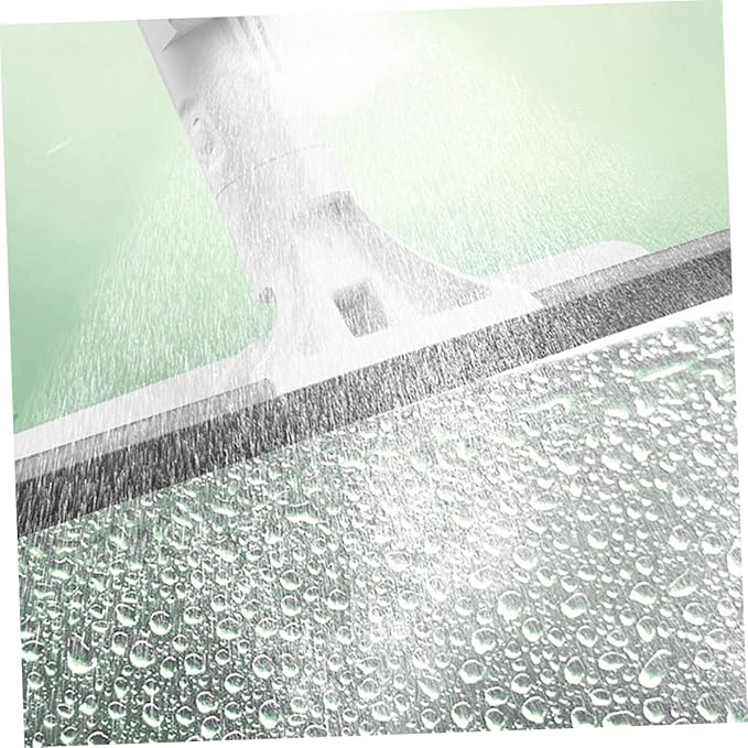 High-Rise Window Cleaner Tool Long Handle Double-Sided Wipe Spray Brush Exterior Window Scrub Microfiber Cloth
