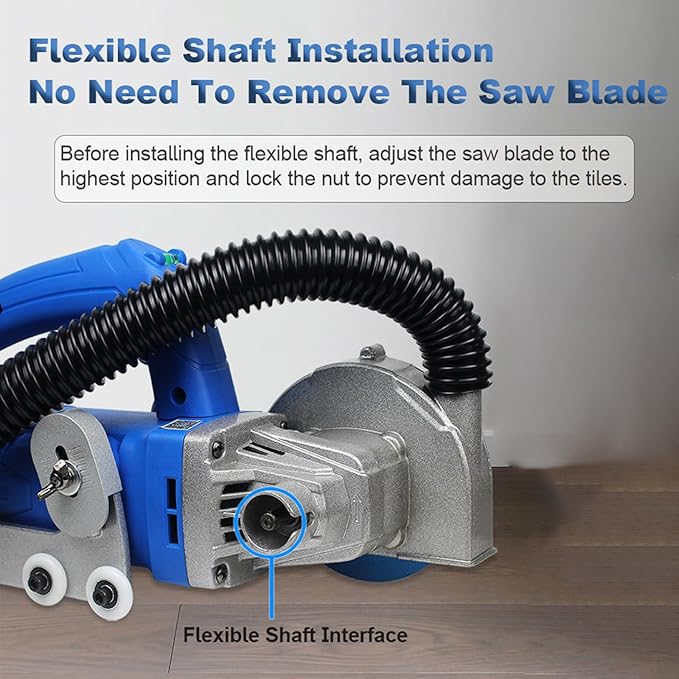 Electric Grout Removal Tool Tile Grout Remover Machine with for Cleaning Grout Between Tiles Floor DIY Regrouting Tool