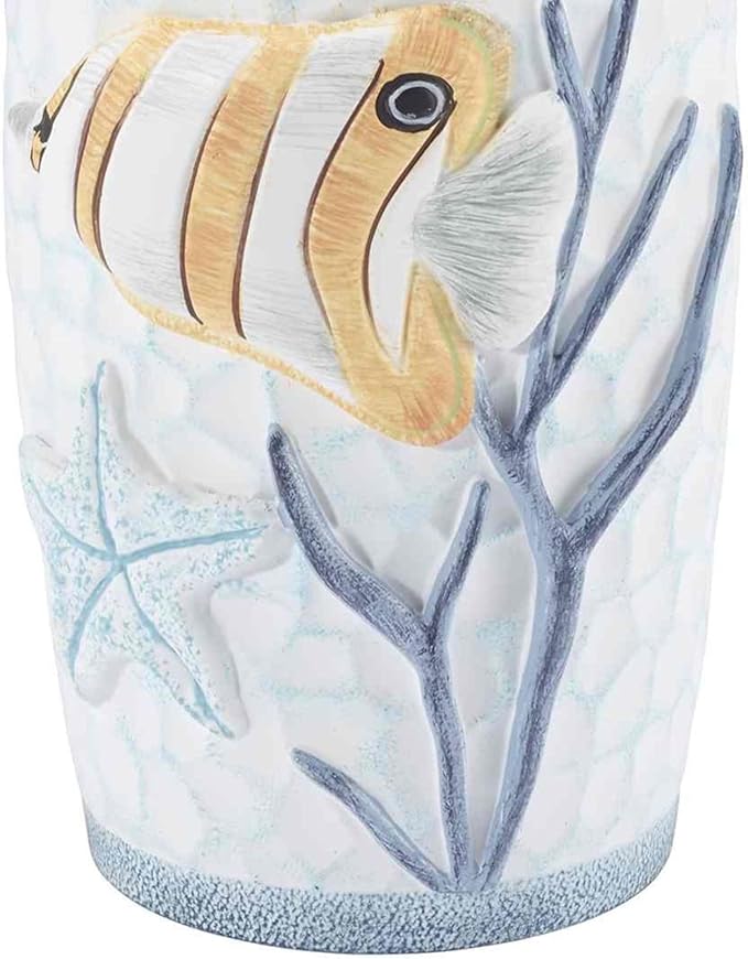 Avanti Linens - Lotion Pump/Soap Dispenser Decorative Countertop Accessories Sealife Home Decor (Ocean Friends Collection)